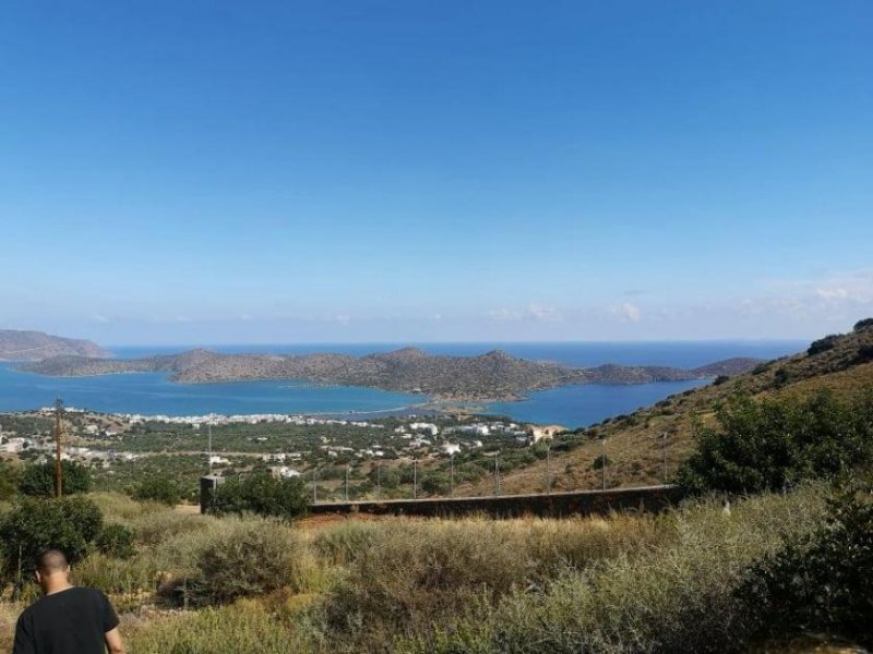 Schisma Eloundas Kreta, Elounda: Bauland in Elite-Touristenregion zu verkaufen Grundstück kaufen